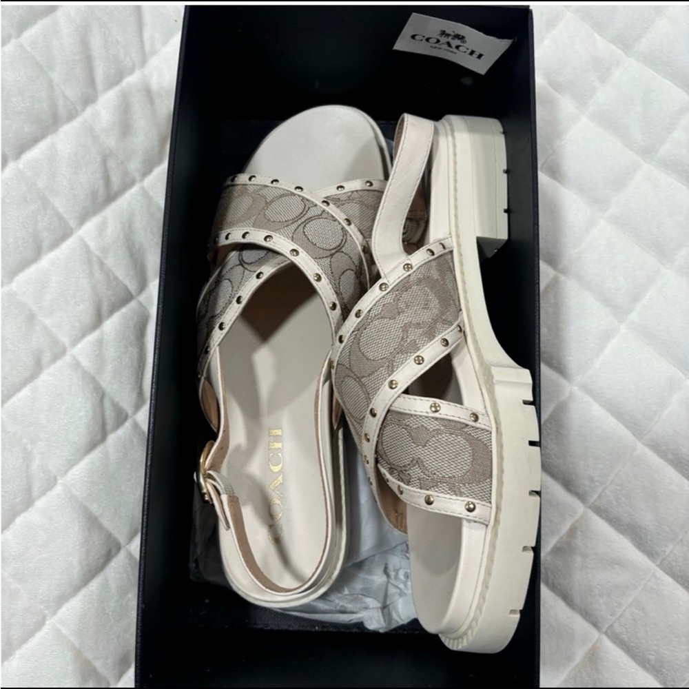 Coach Palmer Jacquard Sandal